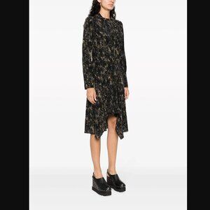 ISABEL MARANT RUNWAY Umaima printed silk-blend midi dress